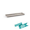 Vignette image Ecopots • Plateau Balconnière Taupe L58