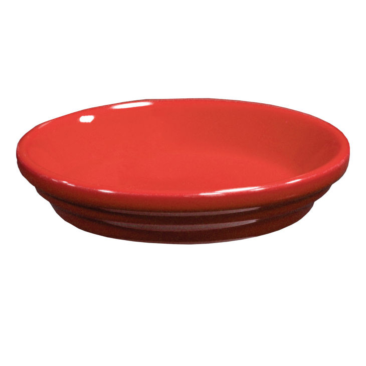 Rainbow • Soucoupe Rouge Brillante Ø10