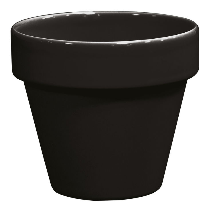Rainbow • Pot Noir Brillant Ø19