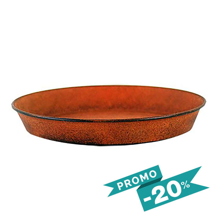 Dometal • Soucoupe Brun Ø29