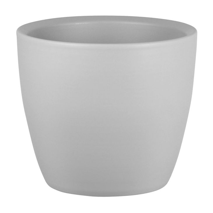 Life • Cache-pot Egg Gris Ø15,5