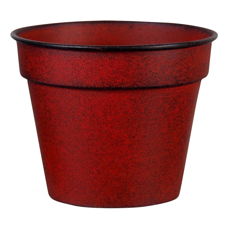 Acheter Dometal • Cache-Pot Standard Rouge Ø13 : 