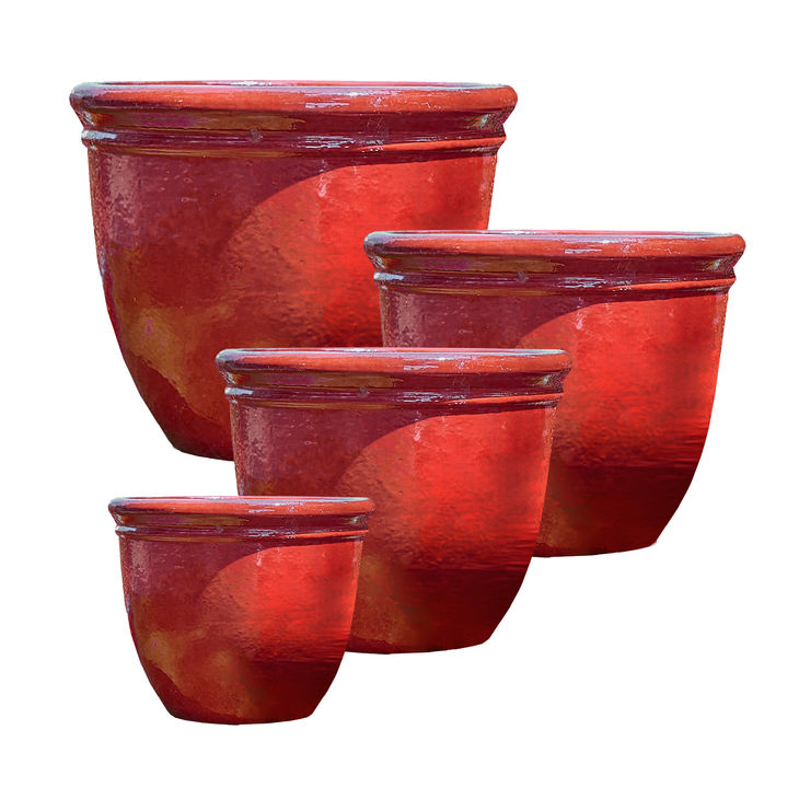 Set • Costa // Pots Cuviers Rebords Rouge