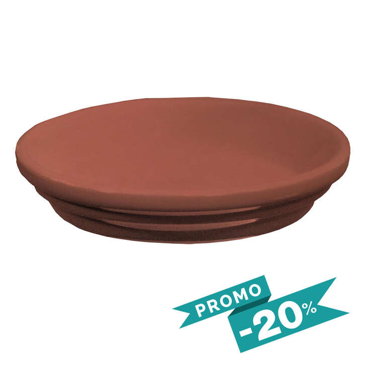 Rainbow • Soucoupe Framboise Mat Ø17
