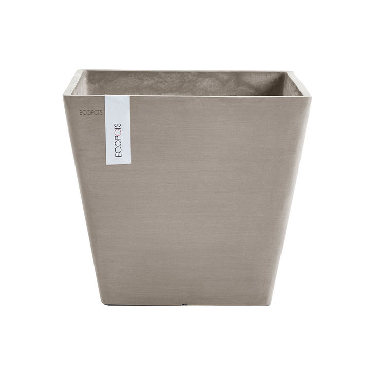 Acheter Rotterdam • Pot Cube Taupe L20 : 