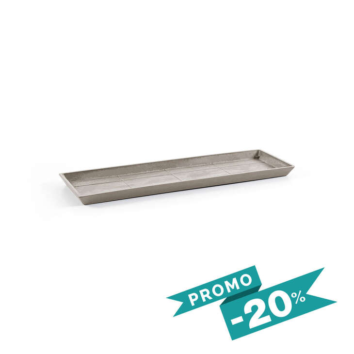 Ecopots • Plateau Balconnière Taupe L58