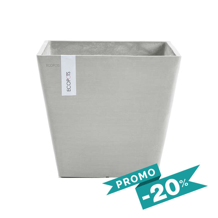Rotterdam • Pot Cube Blanc L50