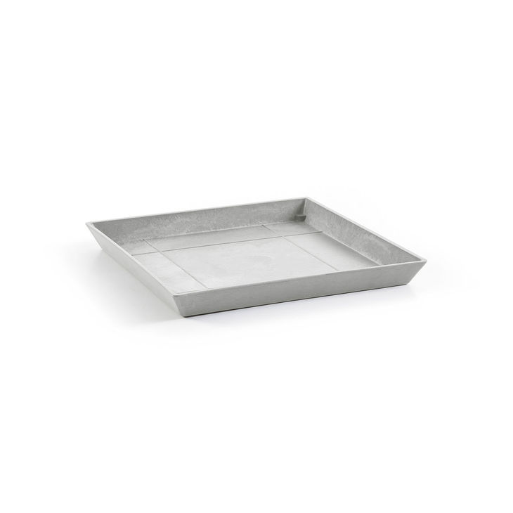 Ecopots • Soucoupe Carré Blanc L43